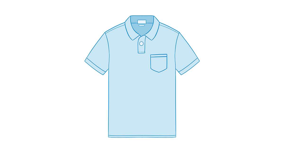 Polo T-Shirt stitch points