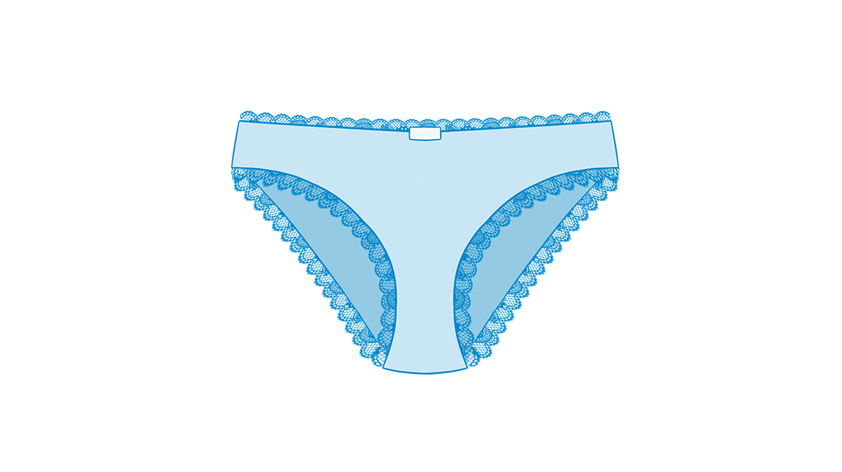 Women Underwear stitch points