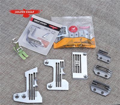 Presser foot, Needle plate, Feed dog